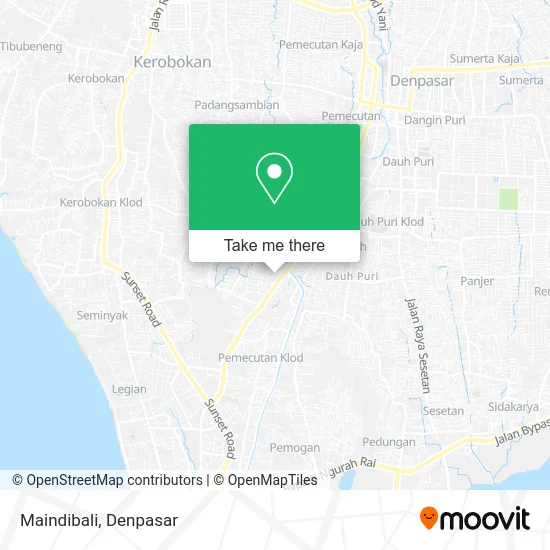 Maindibali map
