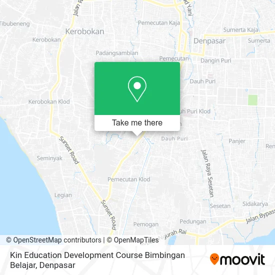 Kin Education Development Course Bimbingan Belajar map