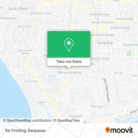Xb Printing map