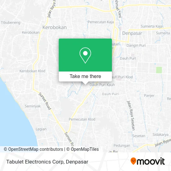 Tabulet Electronics Corp map