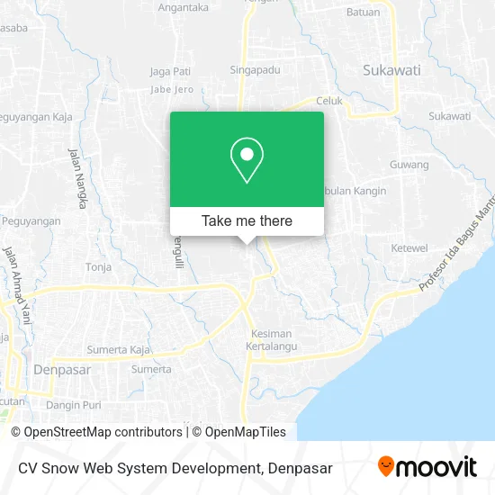 CV Snow Web System Development map