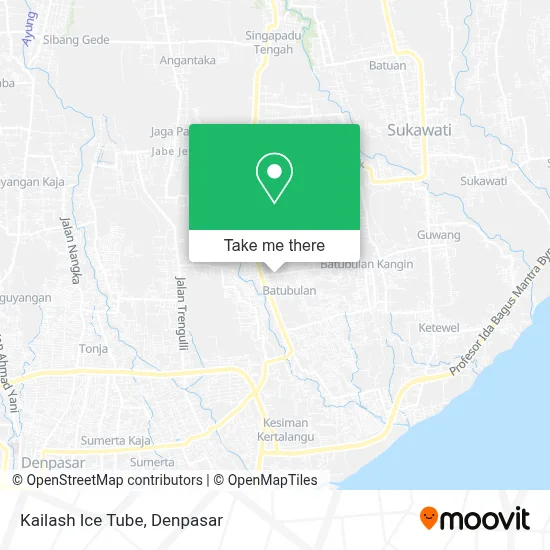 Kailash Ice Tube map