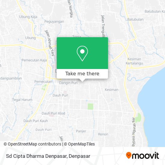 Sd Cipta Dharma Denpasar map