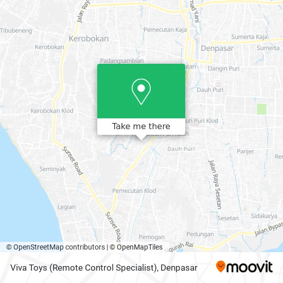 Viva Toys (Remote Control Specialist) map