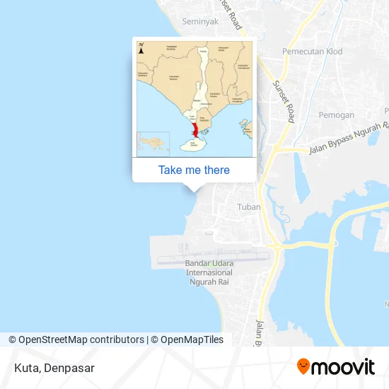 Kuta map