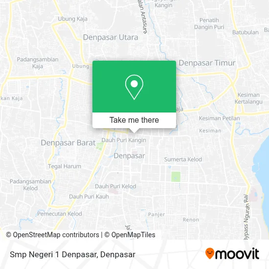 Smp Negeri 1 Denpasar map