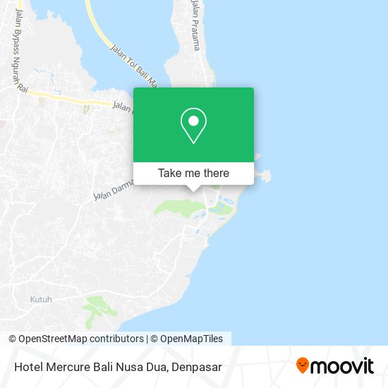 Hotel Mercure Bali Nusa Dua map