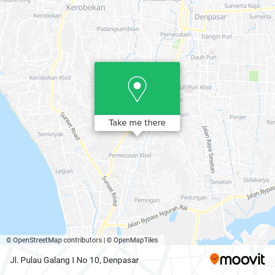 Jl. Pulau Galang I No 10 map