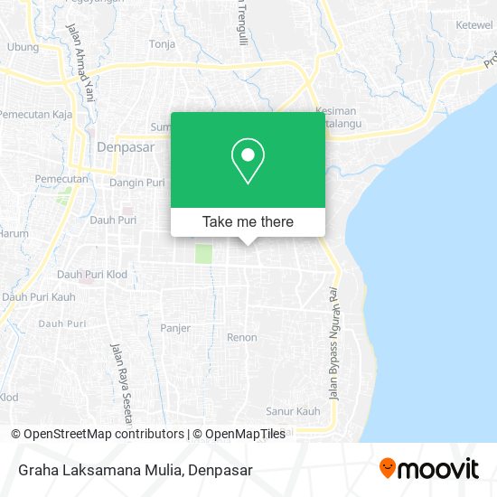 Graha Laksamana Mulia map