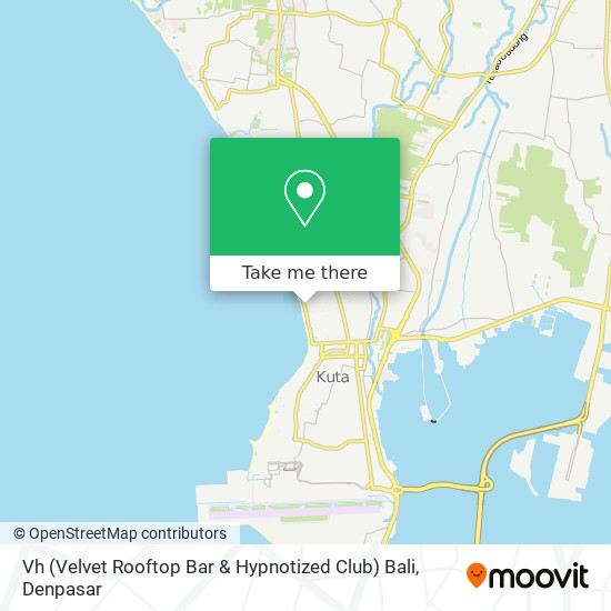 How to get to Vh (Velvet Rooftop Bar & Hypnotized Club) Bali in Badung by  Bus?