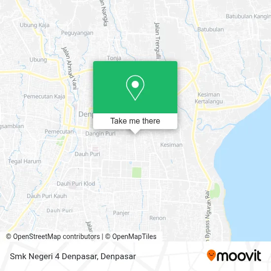 Smk Negeri 4 Denpasar map