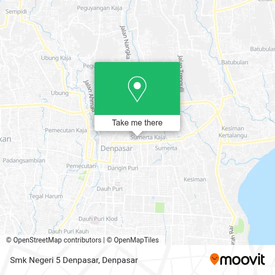 Smk Negeri 5 Denpasar map