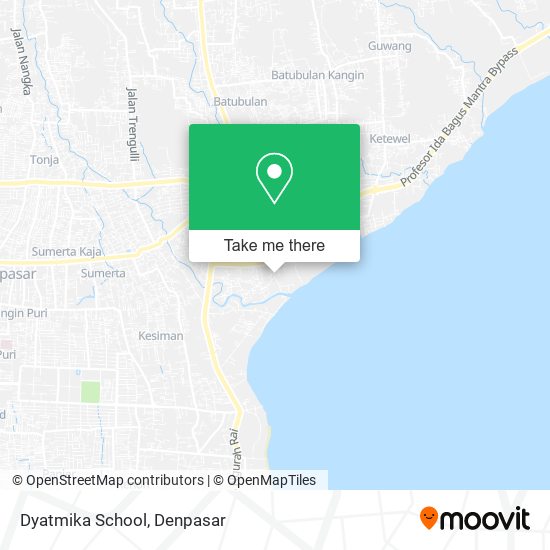 Dyatmika School map