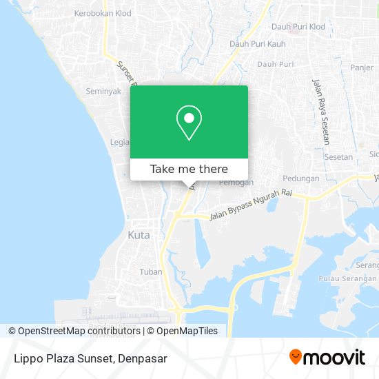 Lippo Plaza Sunset map