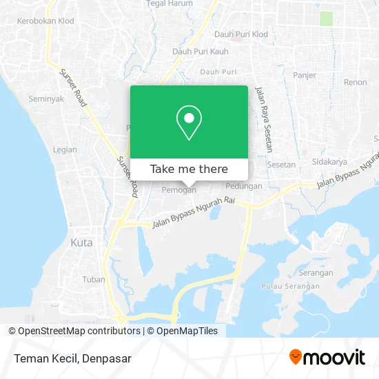 Teman Kecil map