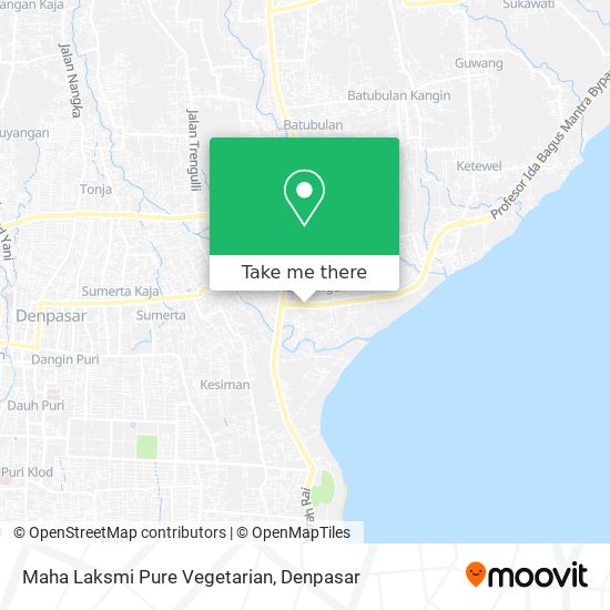 Maha Laksmi Pure Vegetarian map