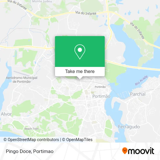 Pingo Doce map