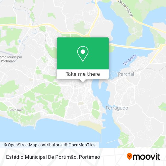 Estádio Municipal De Portimão map