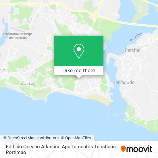 Edifício Oceano Atlântico Apartamentos Turísticos map