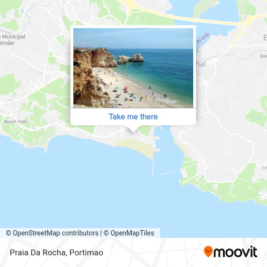 Praia Da Rocha map