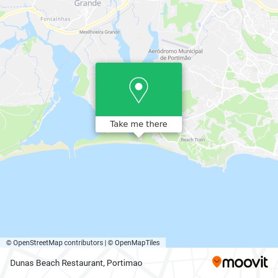 Dunas Beach Restaurant map