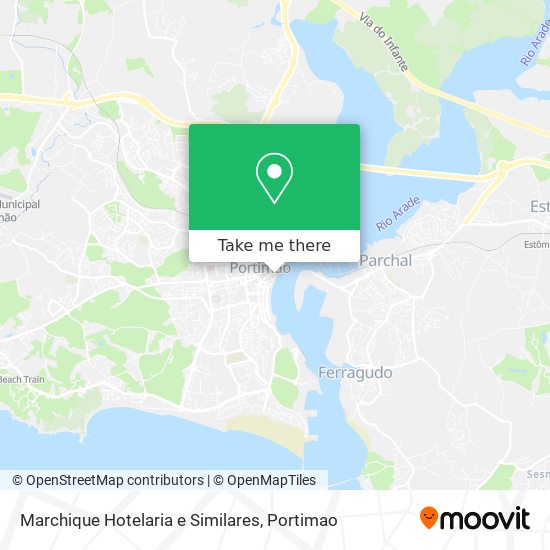 Marchique Hotelaria e Similares map