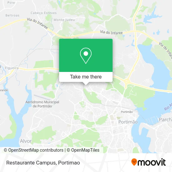 Restaurante Campus map