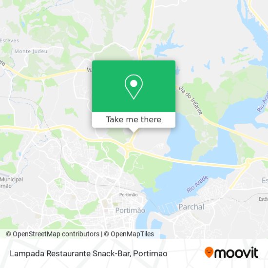 Lampada Restaurante Snack-Bar map