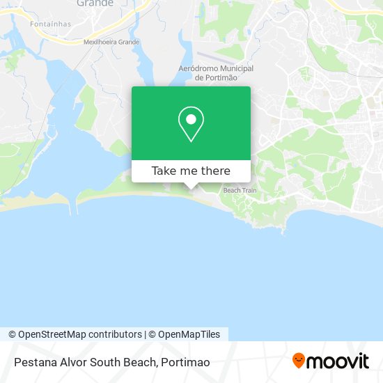 Pestana Alvor South Beach map