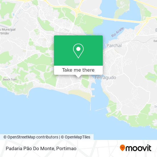 Padaria Pão Do Monte map