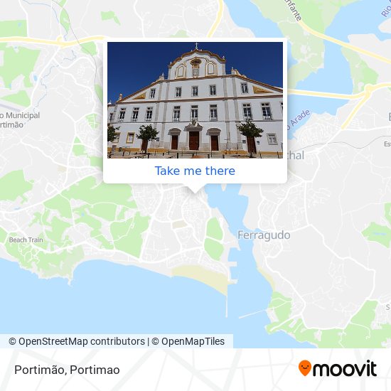 Portimão mapa
