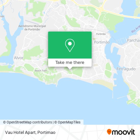 Vau Hotel Apart map