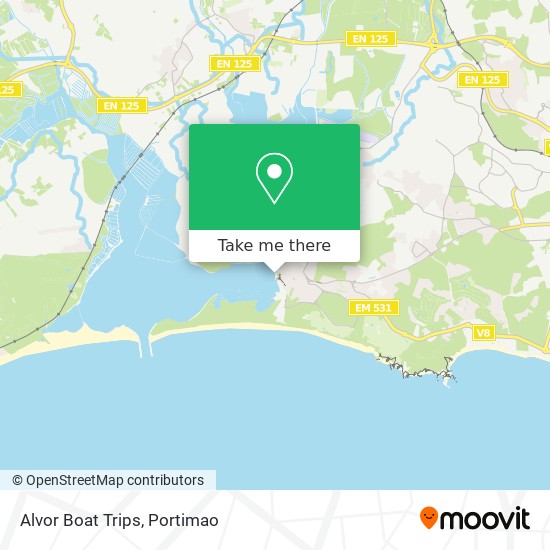 Alvor Boat Trips mapa