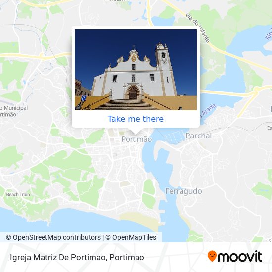 Igreja Matriz De Portimao map
