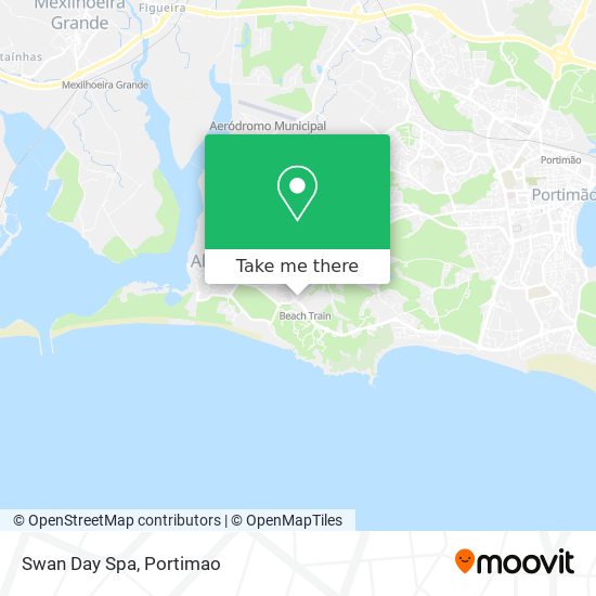Swan Day Spa mapa