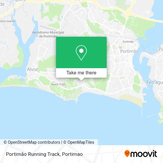 Portimão Running Track map