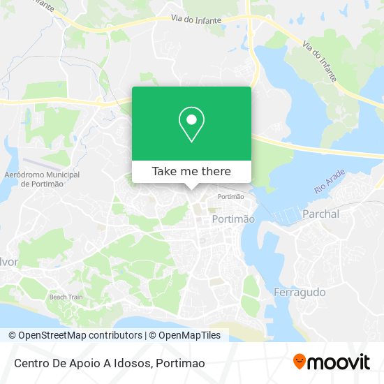 Centro De Apoio A Idosos map