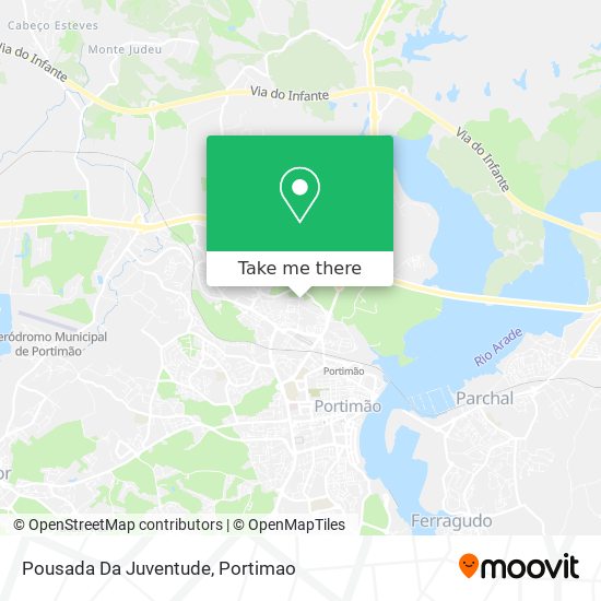 Pousada Da Juventude mapa