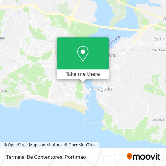 Terminal De Contentores mapa