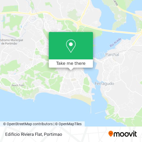 Edifício Riviera Flat mapa