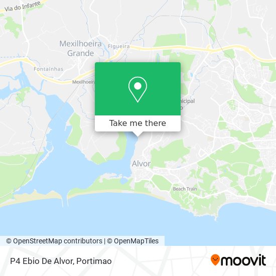 P4 Ebio De Alvor mapa