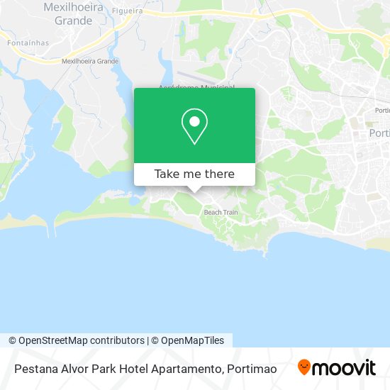 Pestana Alvor Park Hotel Apartamento map