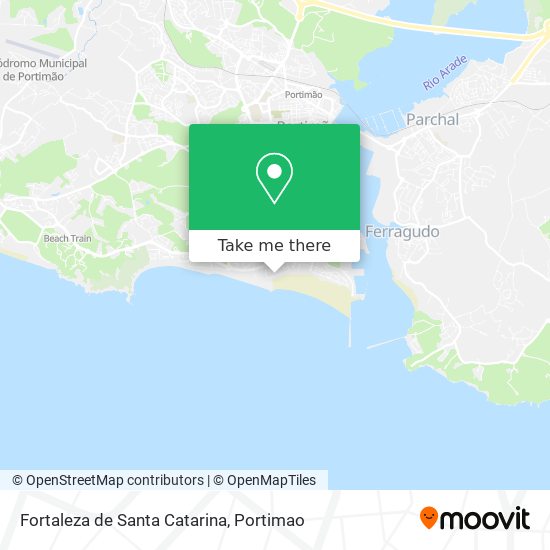 Fortaleza de Santa Catarina map