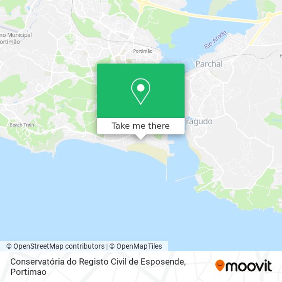 Conservatória do Registo Civil de Esposende mapa