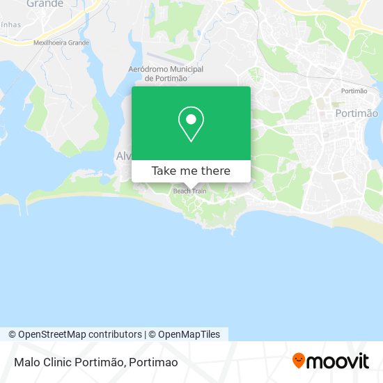Malo Clinic Portimão map