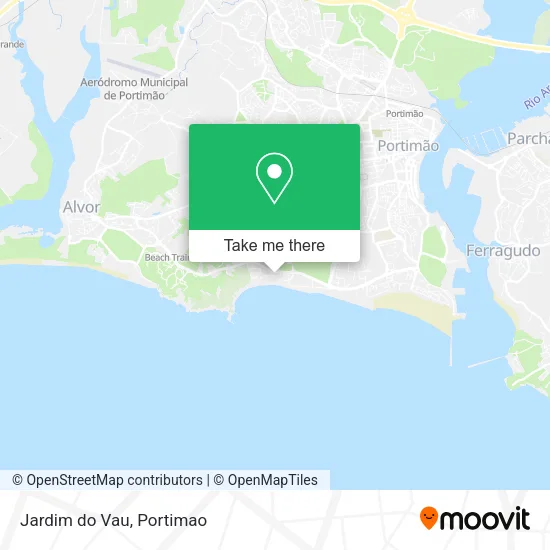 Jardim do Vau map