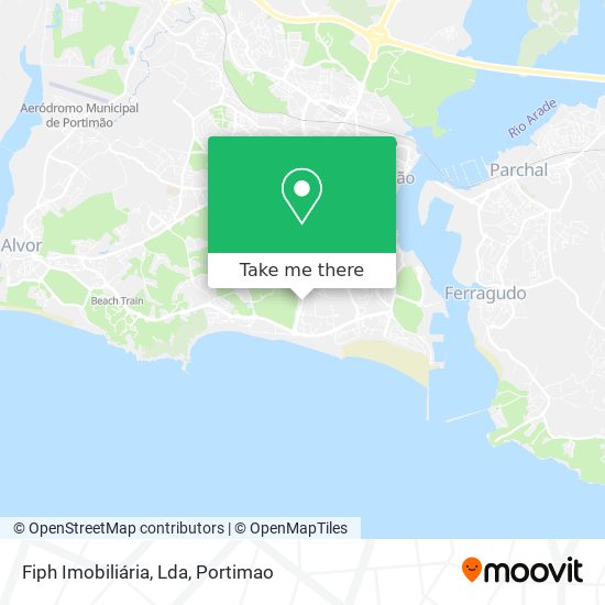 Fiph Imobiliária, Lda mapa