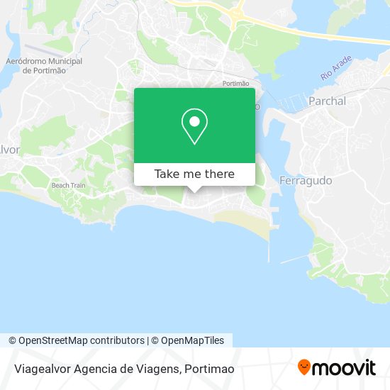 Viagealvor Agencia de Viagens map