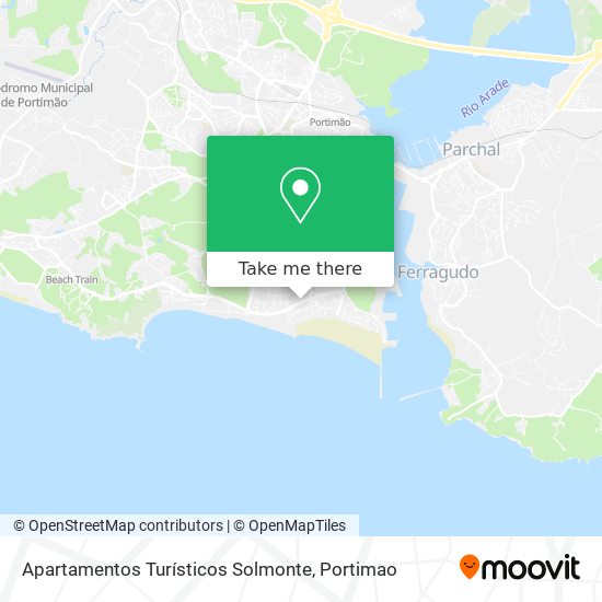 Apartamentos Turísticos Solmonte mapa
