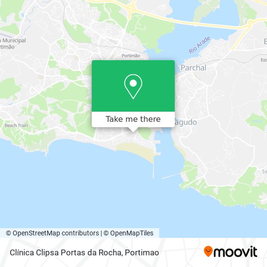 Clínica Clipsa Portas da Rocha map